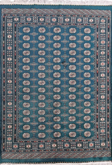 Pakistan Bukhara Traditional Wool Rug 275 x 193 cm (9.02 x 6.33 ft)