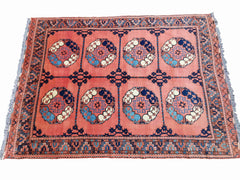 276 x 197 cm Afghan Karegah Tribal Red Large Rug - Rugoutlet