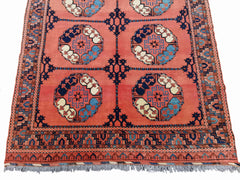 276 x 197 cm Afghan Karegah Tribal Red Large Rug - Rugoutlet