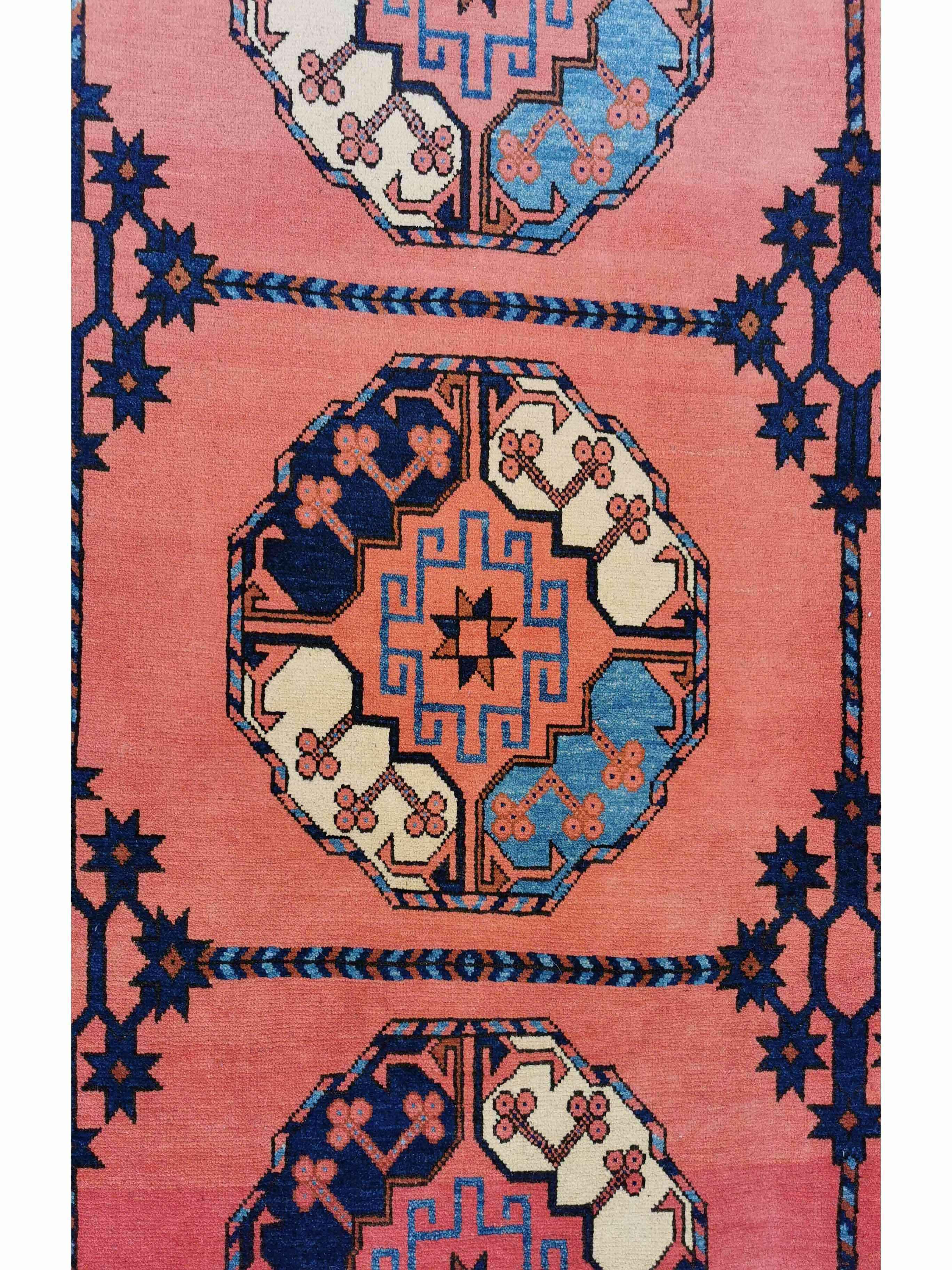 276 x 197 cm Afghan Karegah Tribal Red Large Rug - Rugoutlet