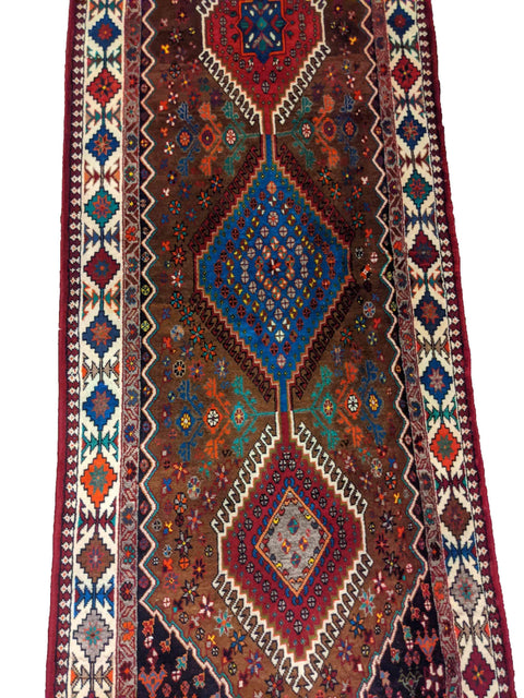 277 x 100 cm Yalameh Tribal Red Rug - Rugoutlet