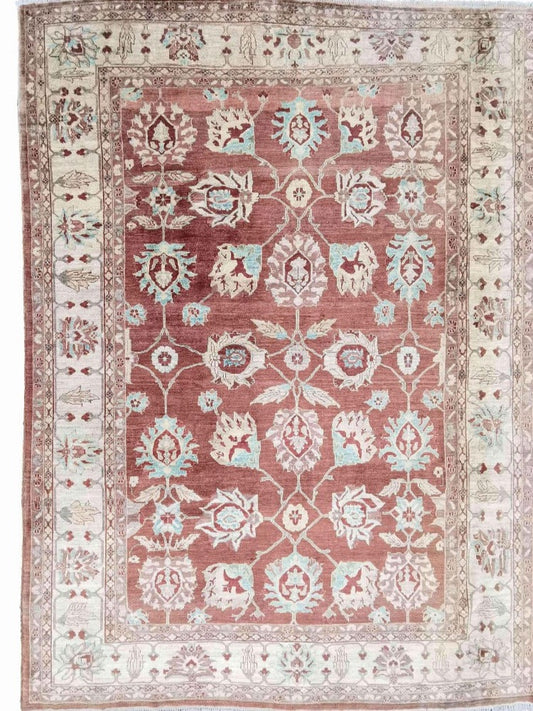 278 x 248 cm Ziegler Antique Red Large Rug - Rugmaster