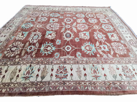 278 x 248 cm Ziegler Red Large Rug - Rugoutlet