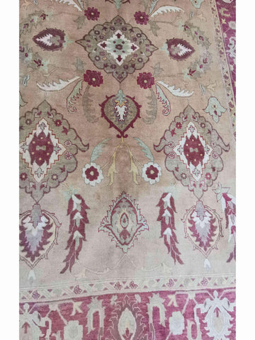 280 x 191 cm Ziegler Antique Yellow Large Rug - Rugmaster