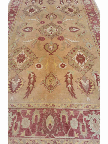 280 x 191 cm Ziegler Antique Yellow Large Rug - Rugmaster