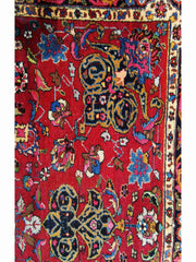 280 x 198 cm Mashad Traditional Red Large Rug - Rugmaster