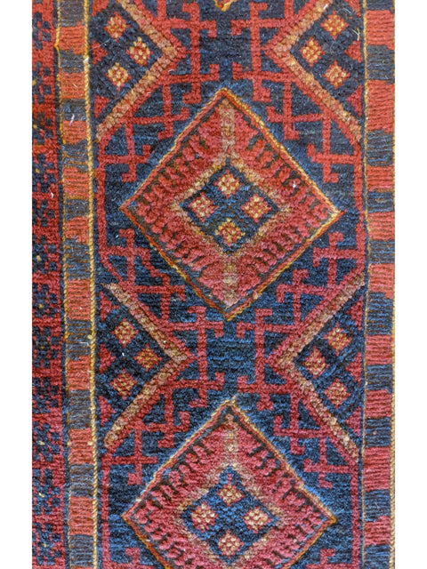 280 x 60 cm Mushwani Traditional Red Rug - Rugoutlet