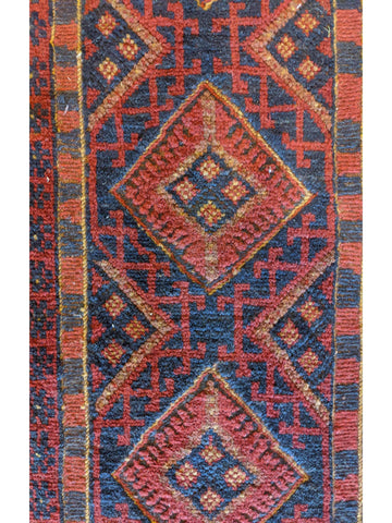 280 x 60 cm Mushwani Traditional Red Rug - Rugoutlet