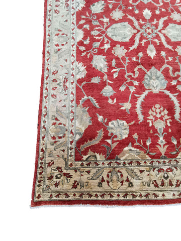 281 x 205 cm Ziegler Antique Red Large Rug - Rugmaster
