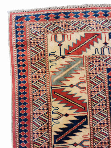 281 x 227 cm Fine Kazak Red Large Rug - Rugoutlet