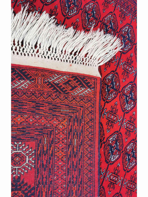 282 x 194 cm Red Afghan Tribal Red Large Rug - Rugmaster