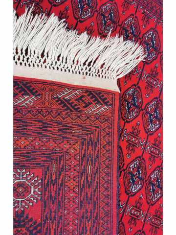 282 x 194 cm Red Afghan Tribal Red Large Rug - Rugmaster