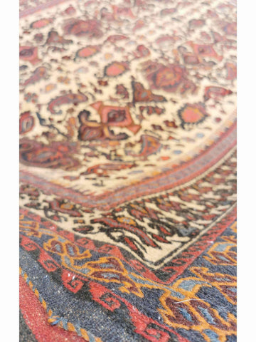283 x 210 cm Mushwani Traditional Beige Large Rug - Rugmaster