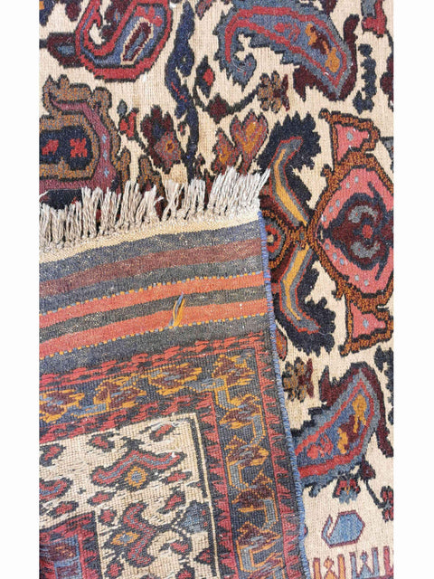 283 x 210 cm Mushwani Traditional Beige Large Rug - Rugmaster
