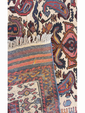 283 x 210 cm Mushwani Traditional Beige Large Rug - Rugmaster