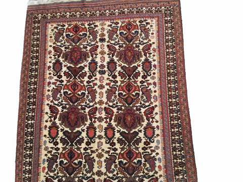 283 x 210 cm Mushwani Traditional Beige Large Rug - Rugmaster