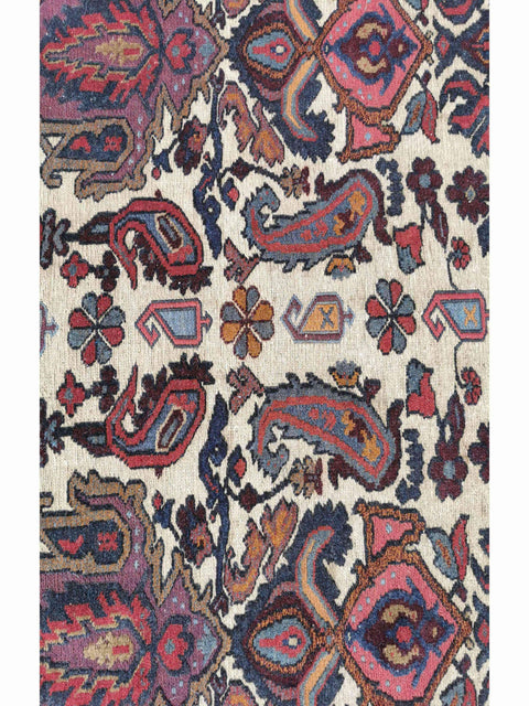283 x 210 cm Mushwani Traditional Beige Large Rug - Rugmaster