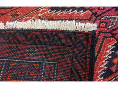 283 x 64 cm Persian Baluch Traditional Red Rug - Rugmaster