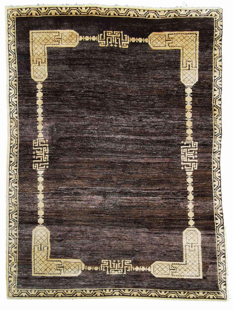 284 x 180 cm Contemporary Brown Large Rug - Rugoutlet