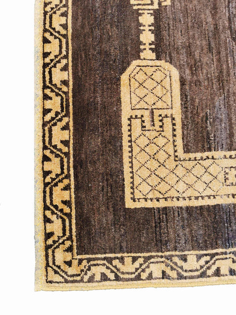 284 x 180 cm Contemporary Brown Large Rug - Rugoutlet