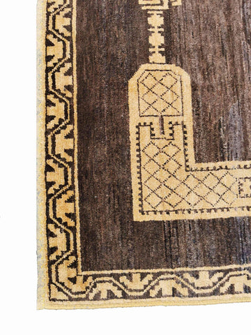 284 x 180 cm Contemporary Brown Large Rug - Rugoutlet