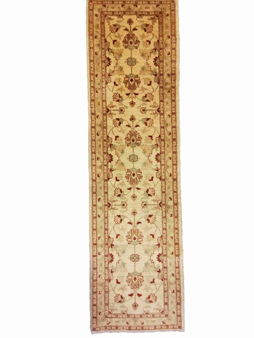 285 x 078 cm Ziegler Runner Yellow Rug - Rugoutlet