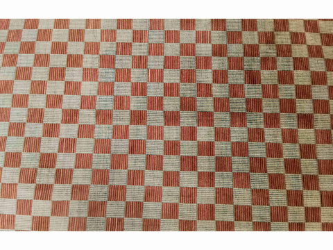 285 x 200 cm Contemporary Handmade Orange Rug - Rugoutlet