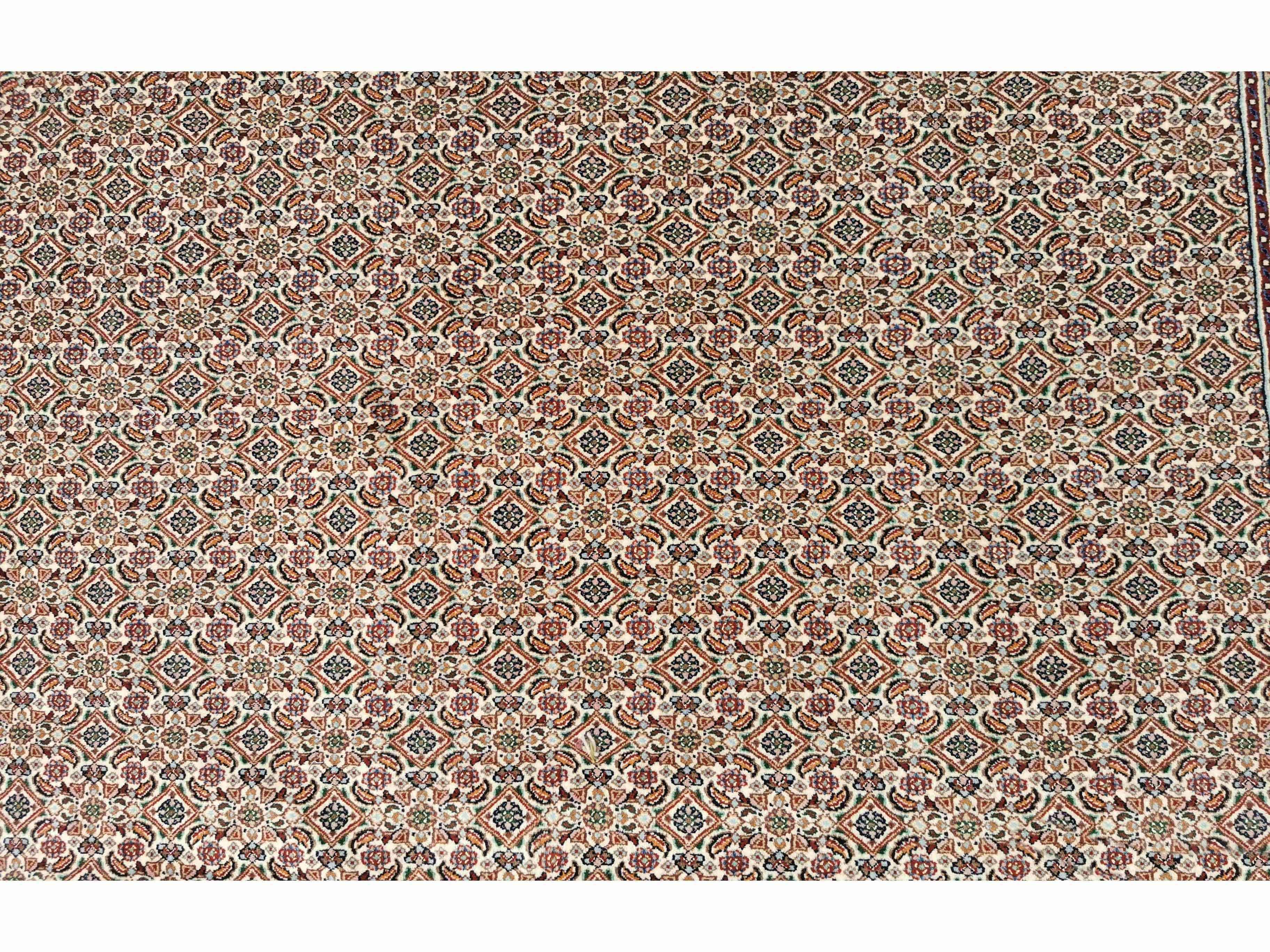 285 x 200 cm Moud Cream Geometric Beige Large Rug - Rugmaster