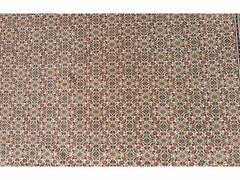 285 x 200 cm Moud Cream Geometric Beige Large Rug - Rugmaster