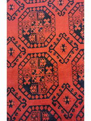 285 x 205 cm Afghan Tribal Red Large Rug - Rugmaster