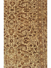 Old Anatolian Beige Wool Rug 286 x 196 cm (9.38 x 6.43 ft)