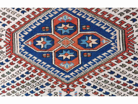 287 x 200 cm Turkish Karz Traditional Blue Large Rug - Rugmaster
