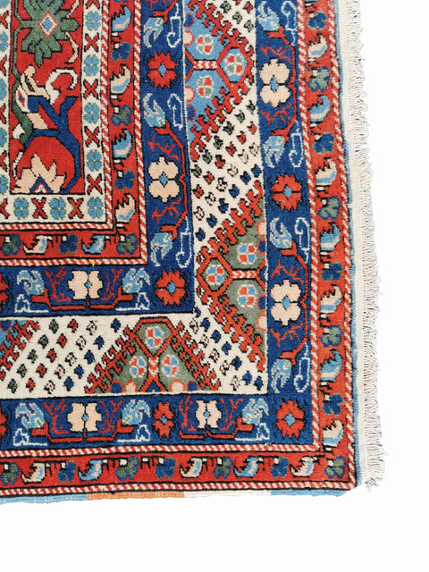 287 x 200 cm Turkish Karz Traditional Blue Large Rug - Rugmaster