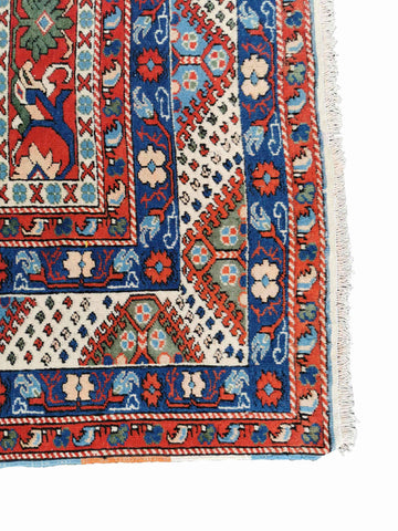 287 x 200 cm Turkish Karz Traditional Blue Large Rug - Rugmaster