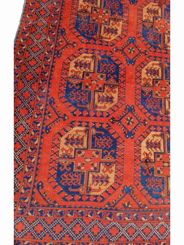 288 x 222 cm Afghan Tribal Red Large Rug - Rugoutlet