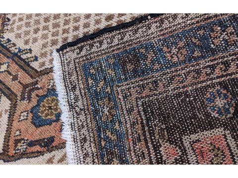 289 x 110 cm Old Tabriz Beige Rug - Rugoutlet