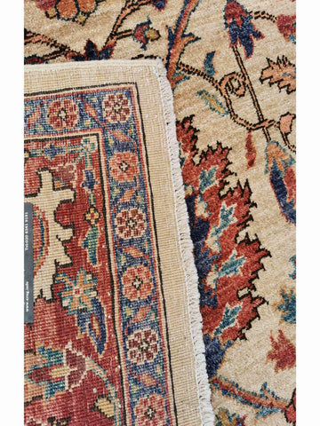 289 x 203 cm Handmade Kazak Red Large Rug - Rugoutlet
