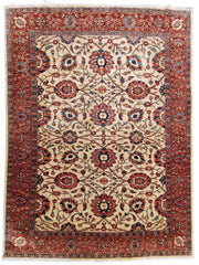 289 x 203 cm Handmade Kazak Red Large Rug - Rugmaster