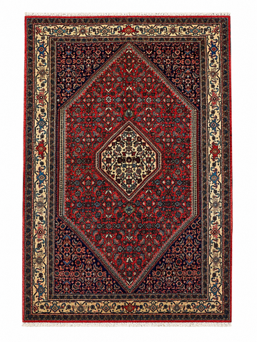 Fine Persian Bijar Rug 225 x 145 cm – Red Traditional Persian Rug