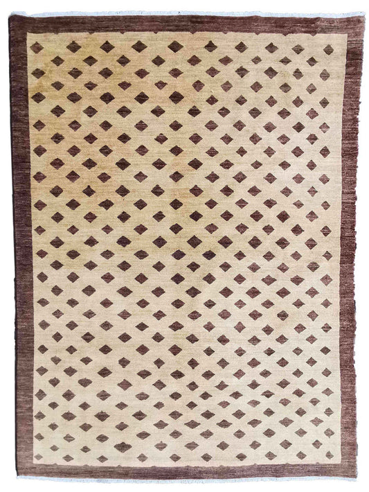 290 x 190 cm Contemporary Yellow Large Rug - Rugmaster