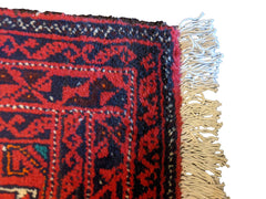 290 x 60 cm Persian Baluch Traditional Red Rug - Rugmaster