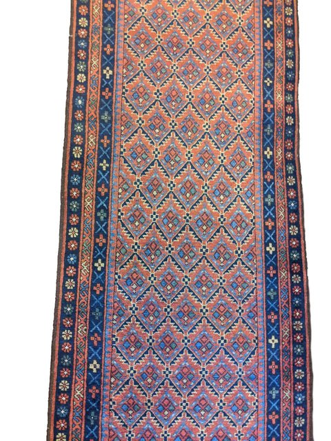 290 x 80 cm Afghan Khan Tribal Orange Rug - Rugoutlet