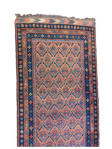 290 x 80 cm Afghan Khan Tribal Orange Rug - Rugoutlet