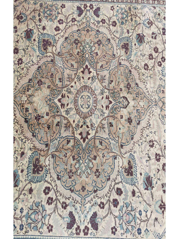 291 x 203 cm Old Anatolian Modern Beige Large Rug - Rugmaster