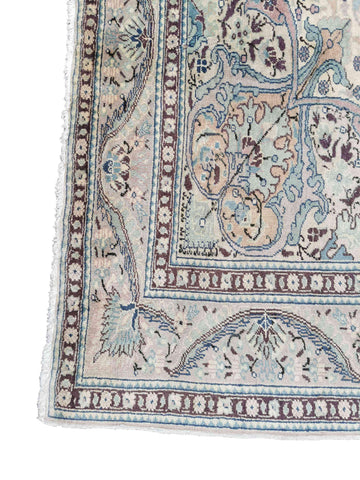 291 x 203 cm Old Anatolian Sand Beige Large Rug - Rugoutlet