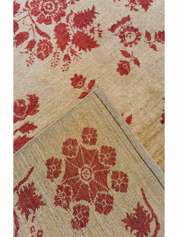 291 x 216 cm Contemporary Modern Yellow Large Rug - Rugmaster