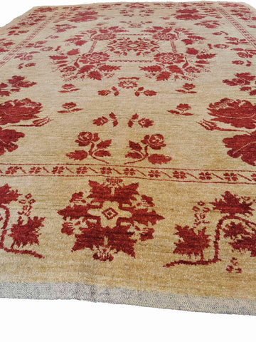 291 x 216 cm Contemporary Modern Yellow Large Rug - Rugmaster