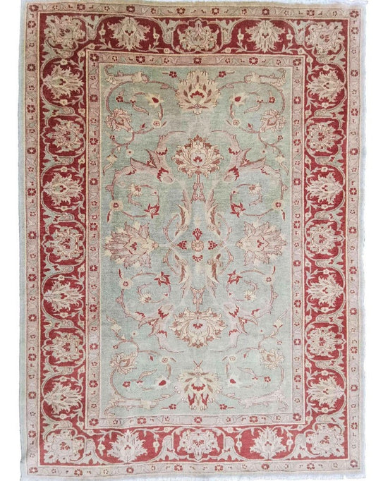 291 x 230 cm Ziegler Green Large Rug - Rugoutlet