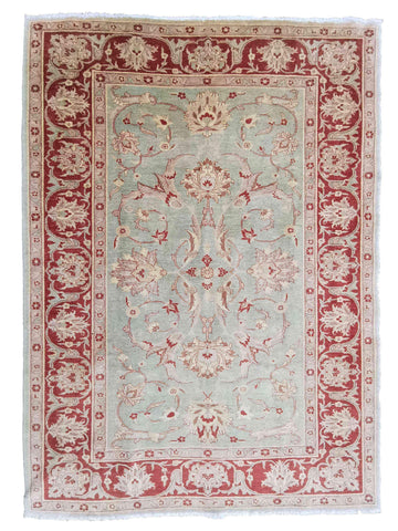 291 x 230 cm Ziegler Antique Green Large Rug - Rugmaster