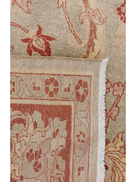 291 x 230 cm Ziegler Antique Green Large Rug - Rugmaster